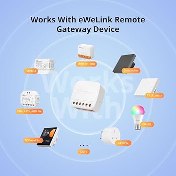 Sonoff S-mate 2 Neutral Wall Switch Assist