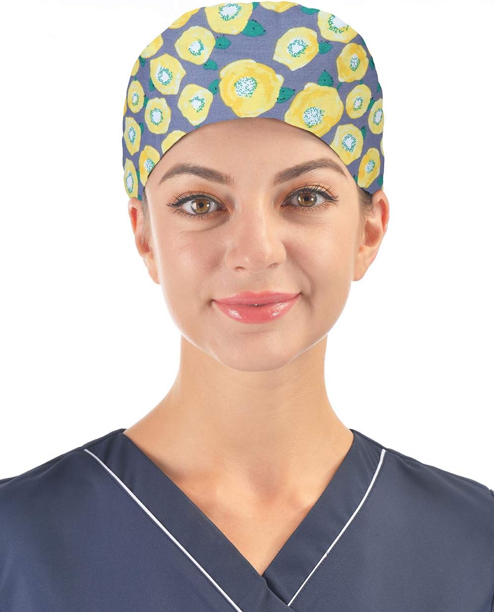 Kousenpu Adjustable Working Cap,Elastic Tie-Back Scrub Cap, Unisex, One Size Multiple Color - Image 3