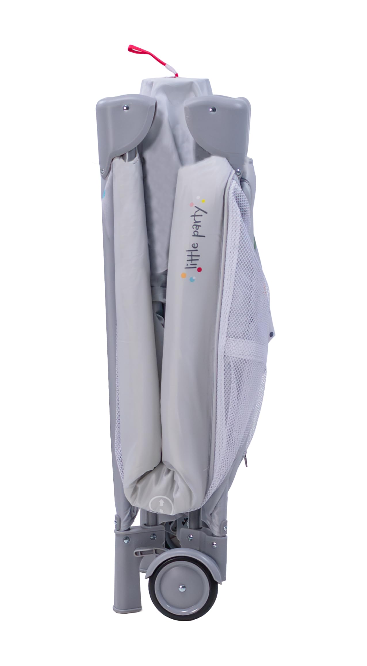 Asalvo Lit de voyage complet duo | Double hauteur et sécurité | Avec arc d'activité et sac de transport | De la naissance jusqu'à 15 kg | Pliable compact et base rembourrée