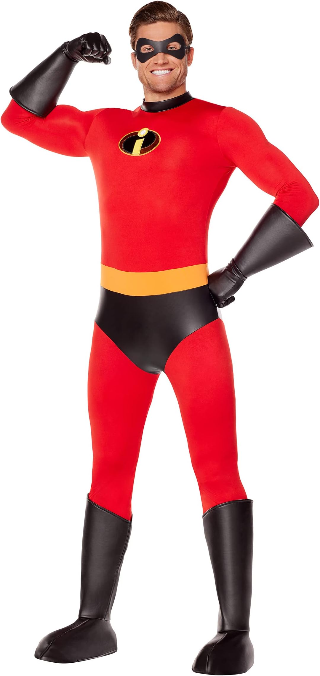 Spirit Halloween The Incredibles Adult Mr. Incredible Costume | Officially Licensed | Superhero Cosplay | Disney | Pixar
