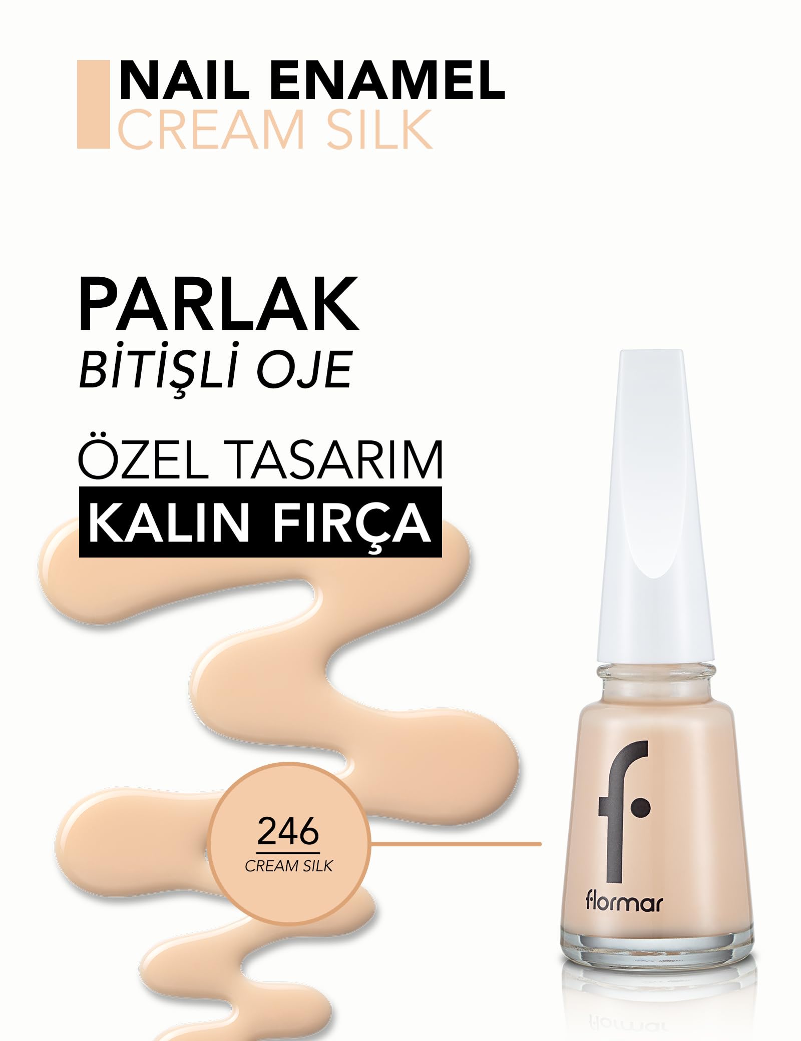 Flormar Fne-246 Cream Sılk New