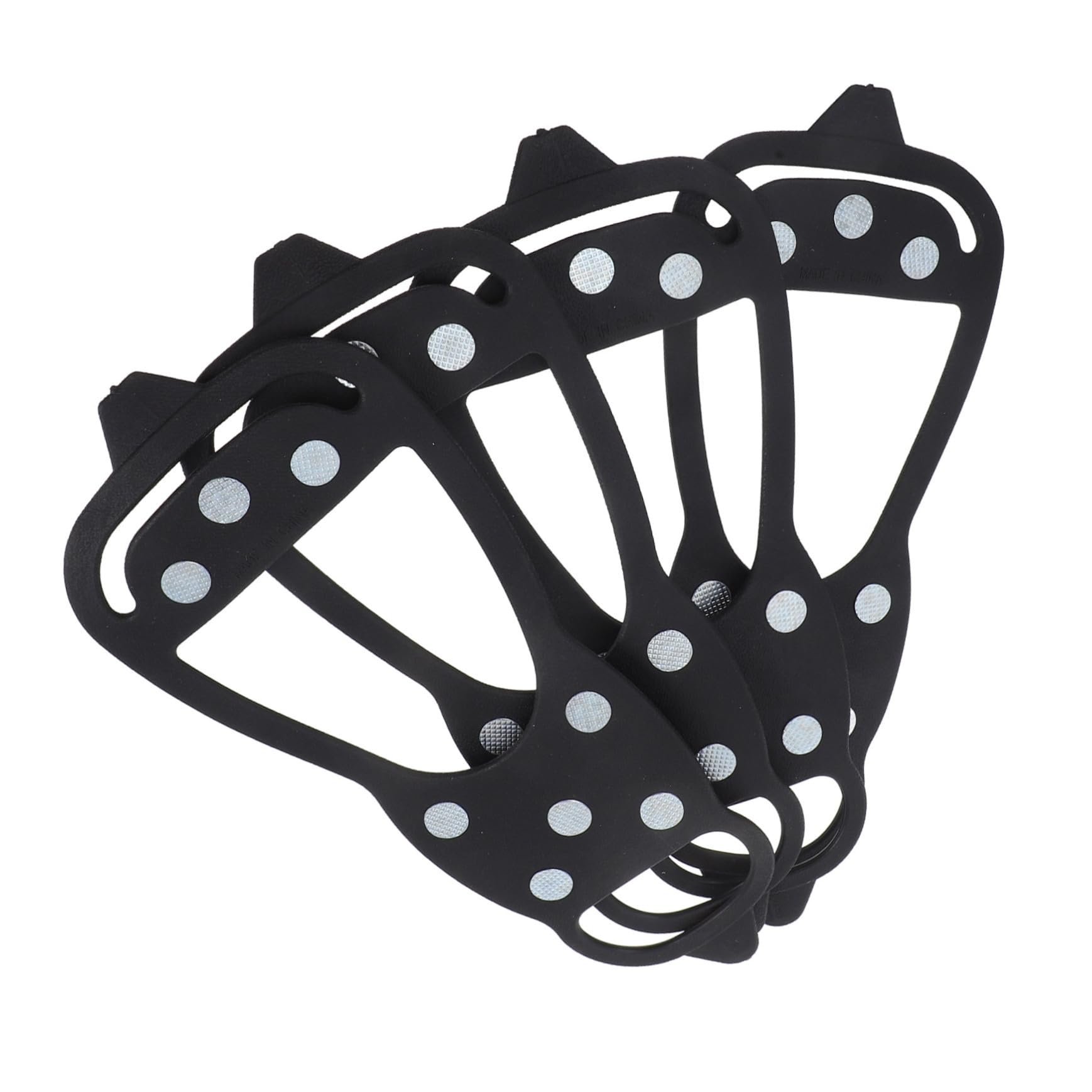 PartyKindom Snow Accessories Walk Traction Cleats Crampons for Hiking Boots Men's Ice Gripper