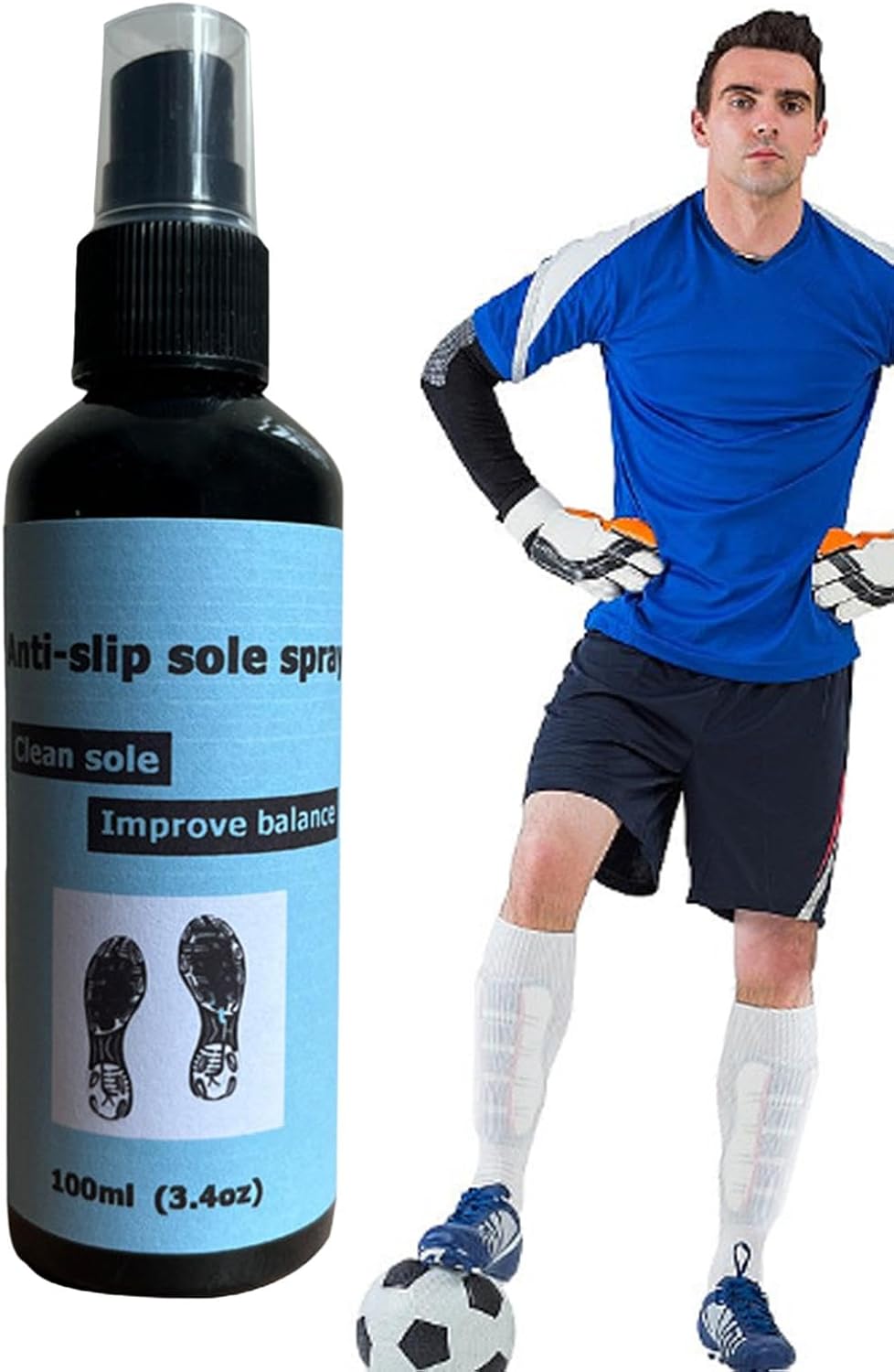 Dtaigou Basketball Grip Spray For Shoes,Shoe Grip Spray,Basketball Shoe Anti-Skid Traction Spray,Traction Spray For Shoes 100ml,Shoe Sole Protector Improves Traction 5 61FeAcyUuWL. AC SL1500