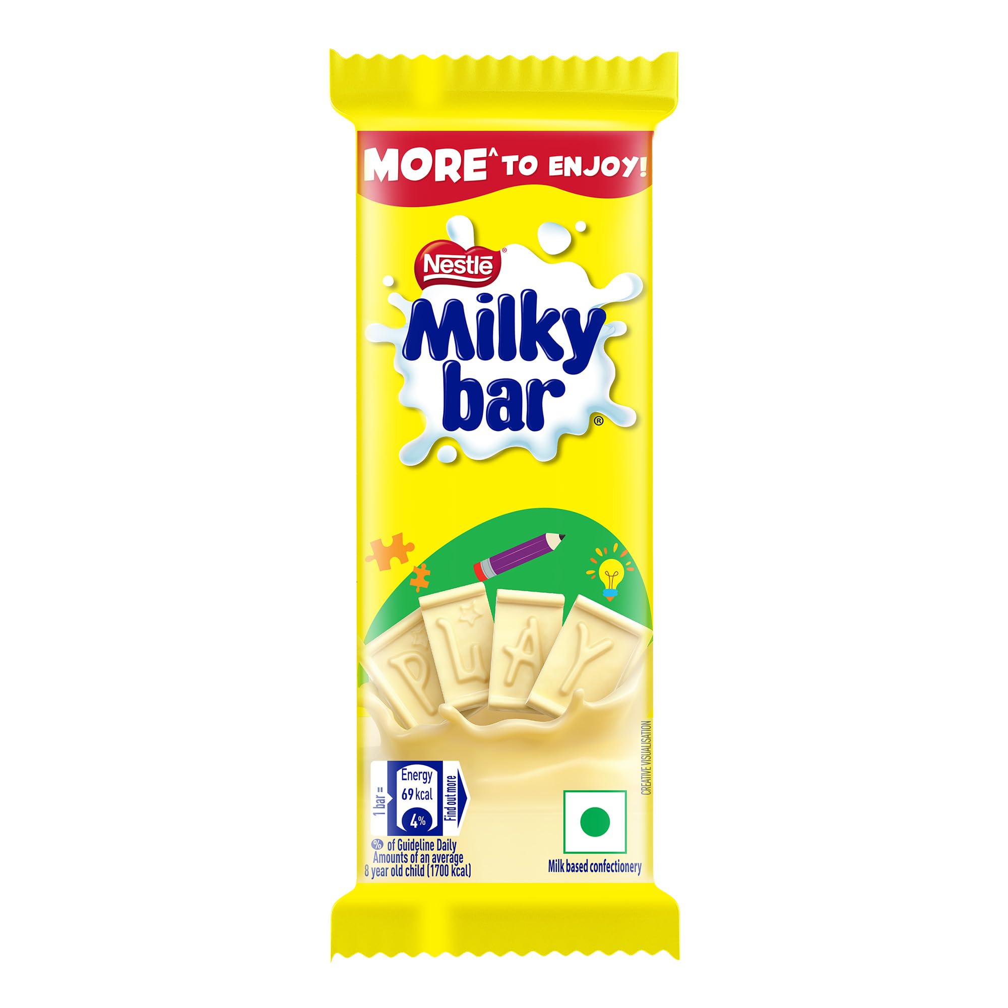 Milkybar, Yummy & Creamy Milky Treat, 12.5g / 13.2g Pack (Product