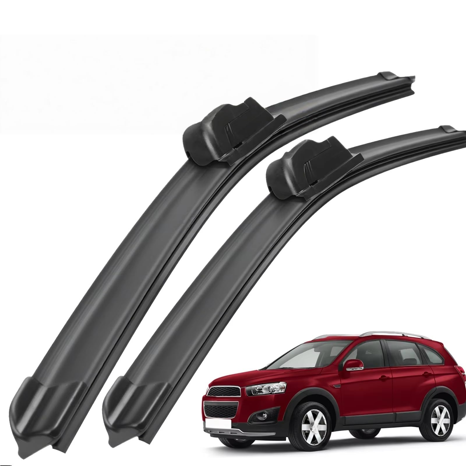 PAPEP Windscreen Wiper Blades for Captiva MK1 2006-2018 24"+16", Front Replacement Wipers OEM Quality Water Repellent Rubber Automotive Windshield