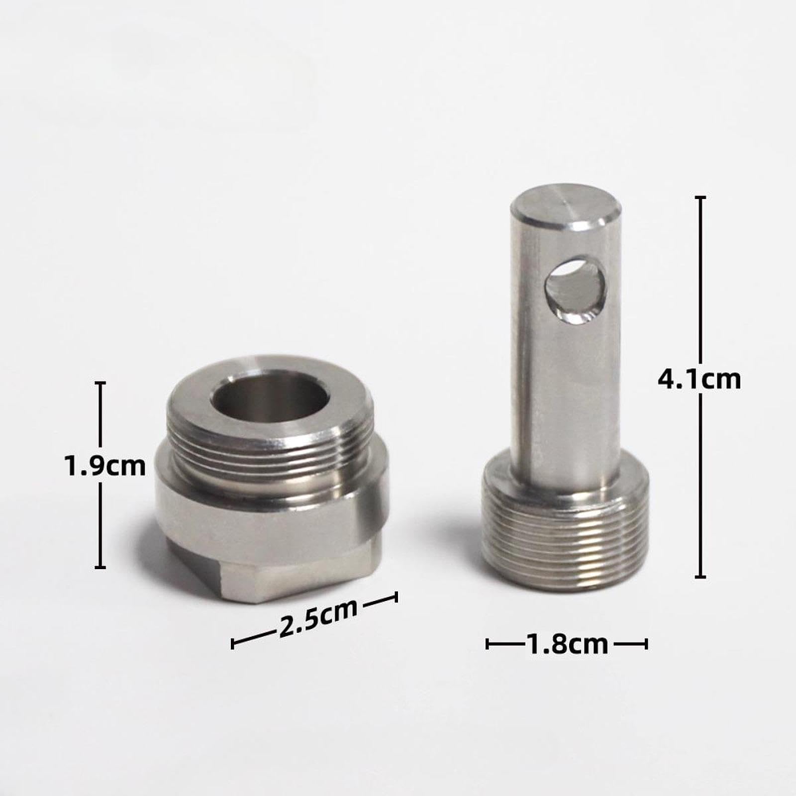 Kit de herramientas para extracción de manivela de bicicleta, herramienta de extracción de plato de acero inoxidable para bicicletas de montaña y carretera