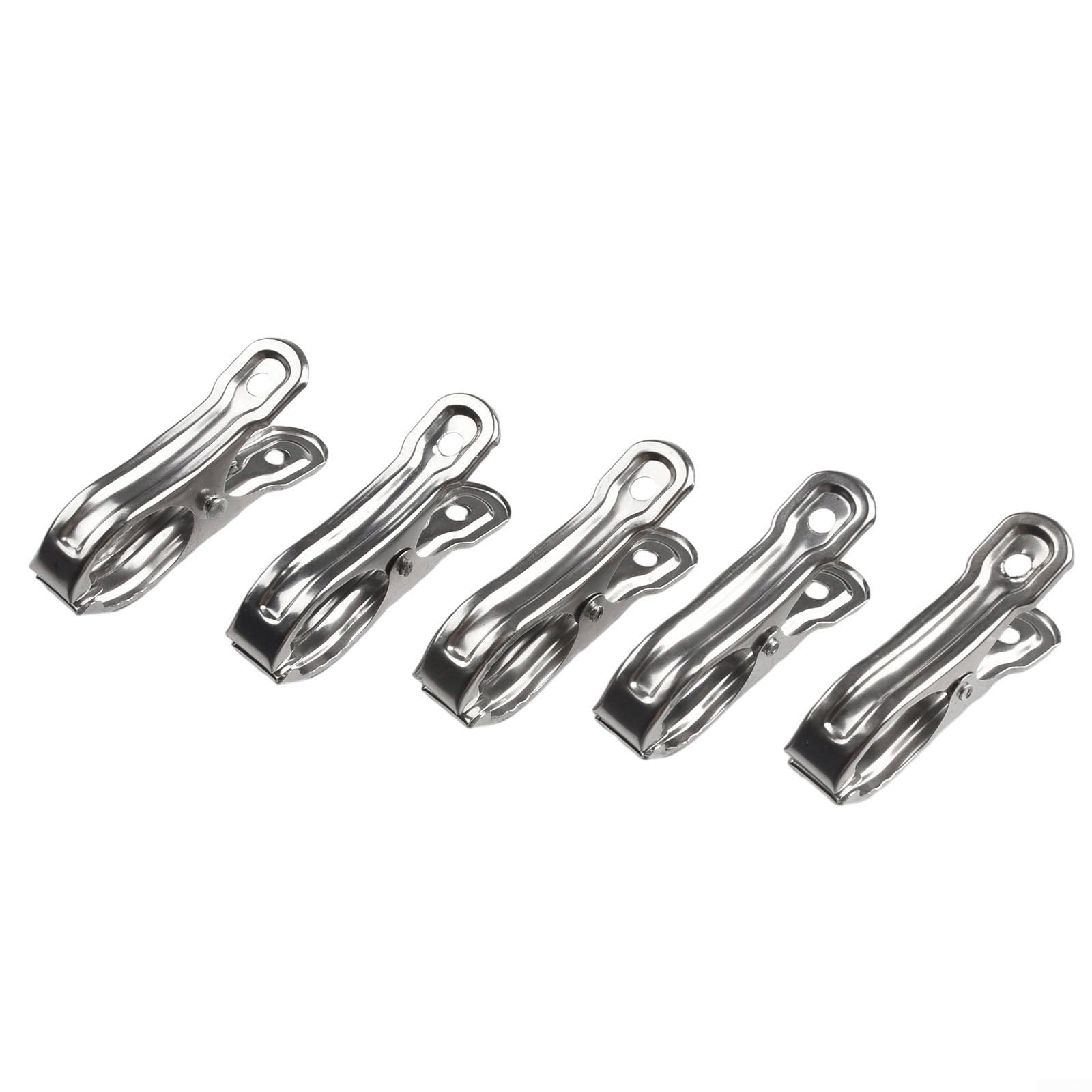 Clips De Vitrage De Serre De Type W 100 Pcs Serre Vitrage Clips En Acier Inoxydable W Clips De