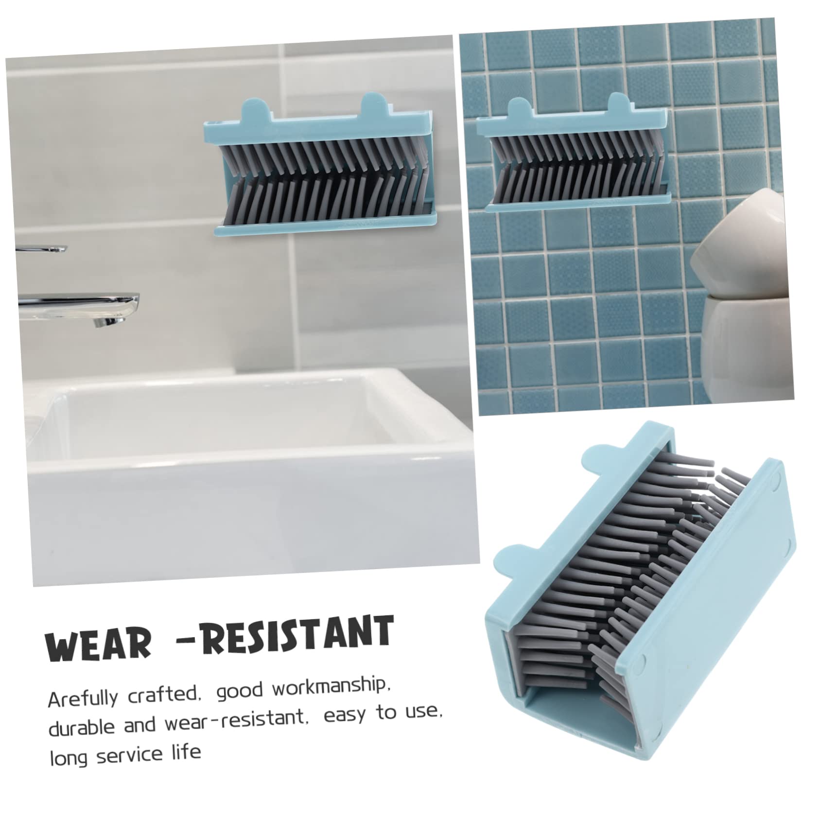 Hemobllo 3piezas Colector De Cabello De Silicona para Ducha Recogedor De Pelo Montado Pared Atrapador De Cabello para Baño Fácil Instalación Superficies Lisas Diseño Moderno