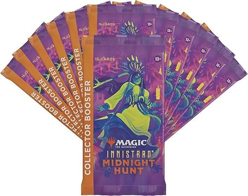 Miniatura 4 de Magic The Gathering Collector Booster Pack Lote MTG Innistrad Midnight Hunt