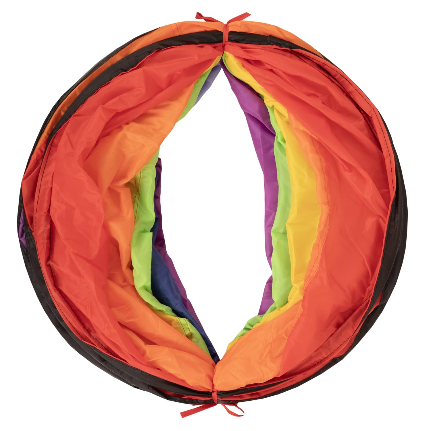 Selonis Spieltunnel Für Kinder Mit 900 Bälle Pop Up Krabbeltunnel Mit Bällen Drinnen Und Draußen, Mehrfarbig:Gelb/Grün/Blau/Rot/Orange