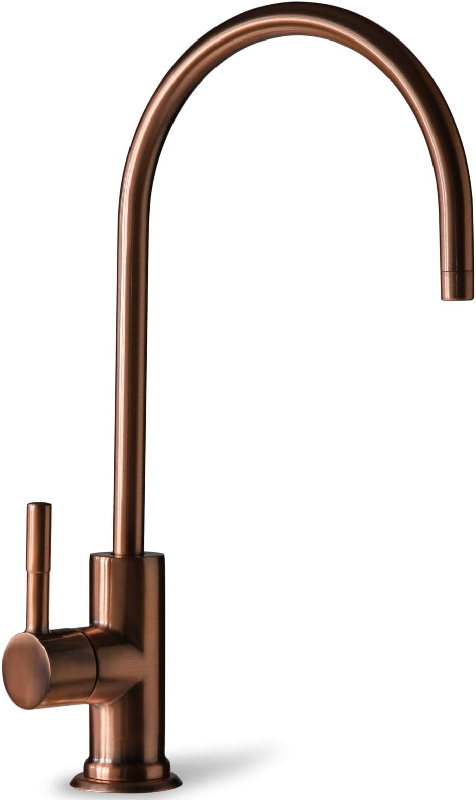 GA1-AW Heavy Duty Contemporary Style High Spout Kitchen Bar Sink Non-Air Gap Drinking Water Faucet in Antique Wine - 1/4"