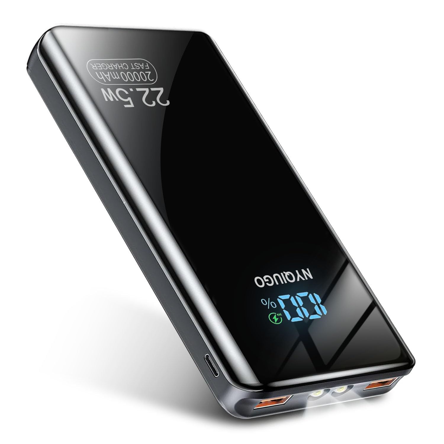 NYQIUGO Portable Charger 22 5W 20000mAh PD3 0 QC4 0 USB C in Out Fast Charging Power Bank