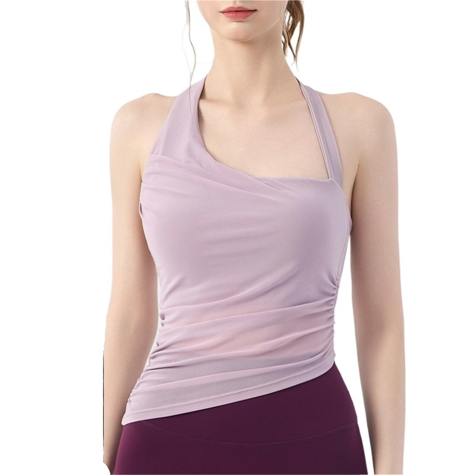Magliette da Yoga T-Shirt Sportiva da Allenamento Autunnale da Donna