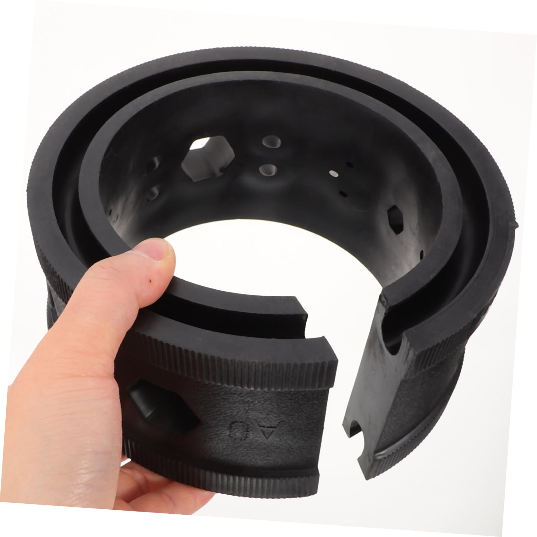 SOLUSTRE Distanziatore Molla Ammortizzatore Auto in Gomma Nero Assorbimento Colpi Efficiente e Installazione Semplice per Sospensioni Auto Automotive