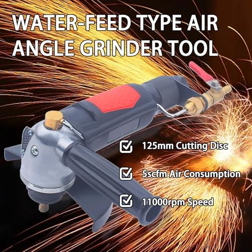Amoladora angular neumática para transformar encimeras de cocina de mármol 3