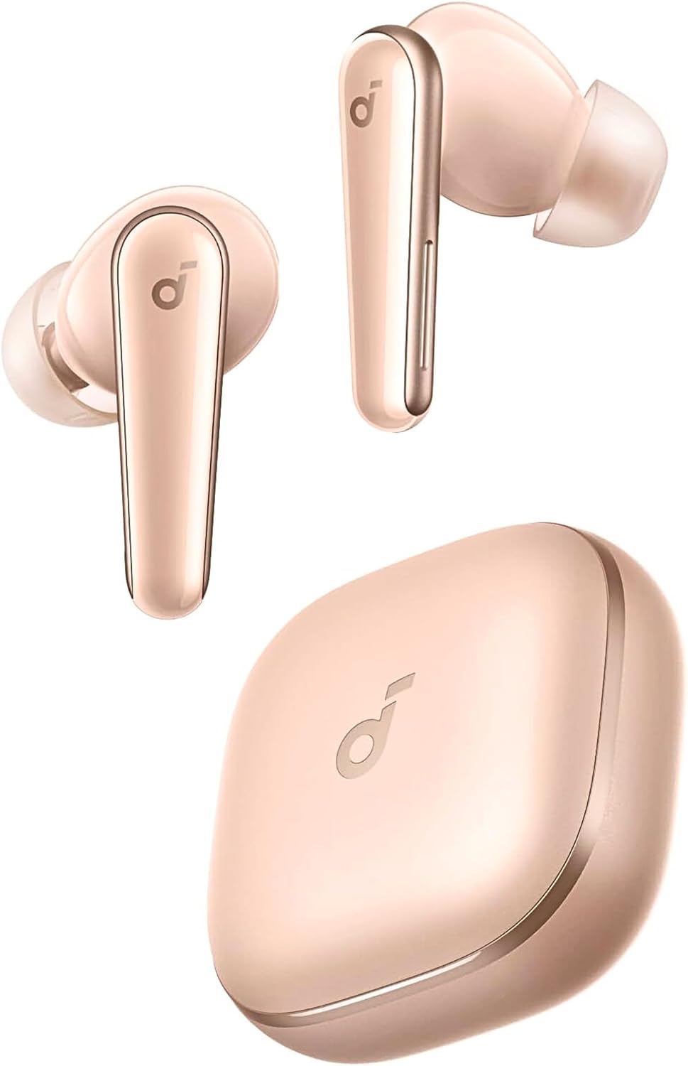 Liberty 5 by Anker Noise-Cancelling Earbuds with Dolby Audio | Stronger voice reduction, real-time adaptive ANC, fast charging, 6-mic AI clear calls, long battery life.