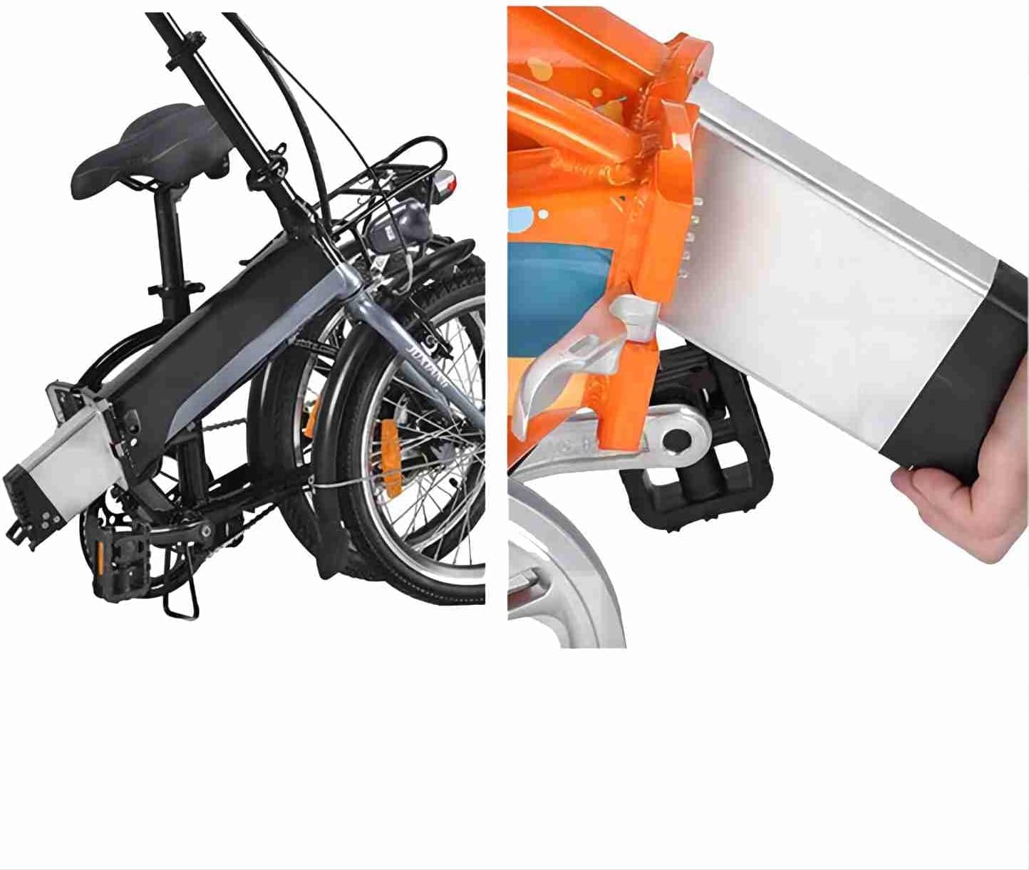 Akumulator rower elektryczny 36 V 10,4 AH/12AH, 48 V 9AH/10,5AH E-Bike Akumulator litowo-jonowy Płyta ochronna BMS do 500 W Składany E-Bike Motor