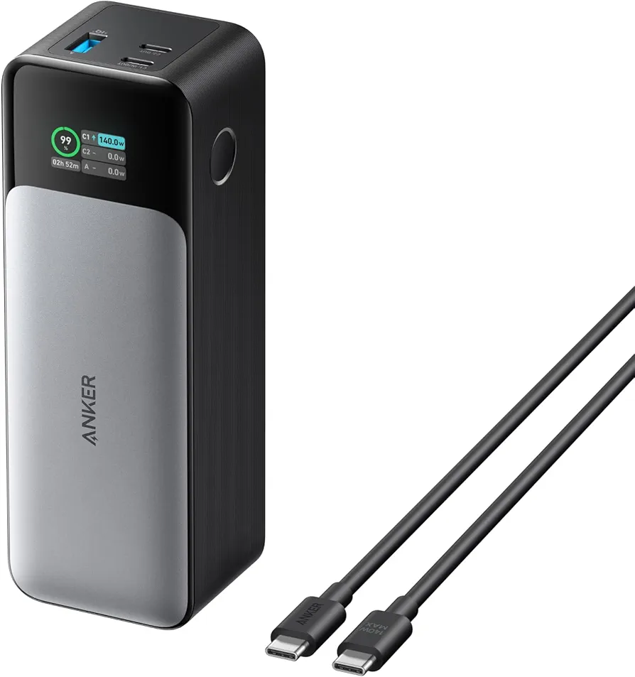 【新品未使用】Anker 737 Power Bank（Core 24000） Amazon.com: Anker 737 Power Bank, 24,000mAh 3-Port Laptop