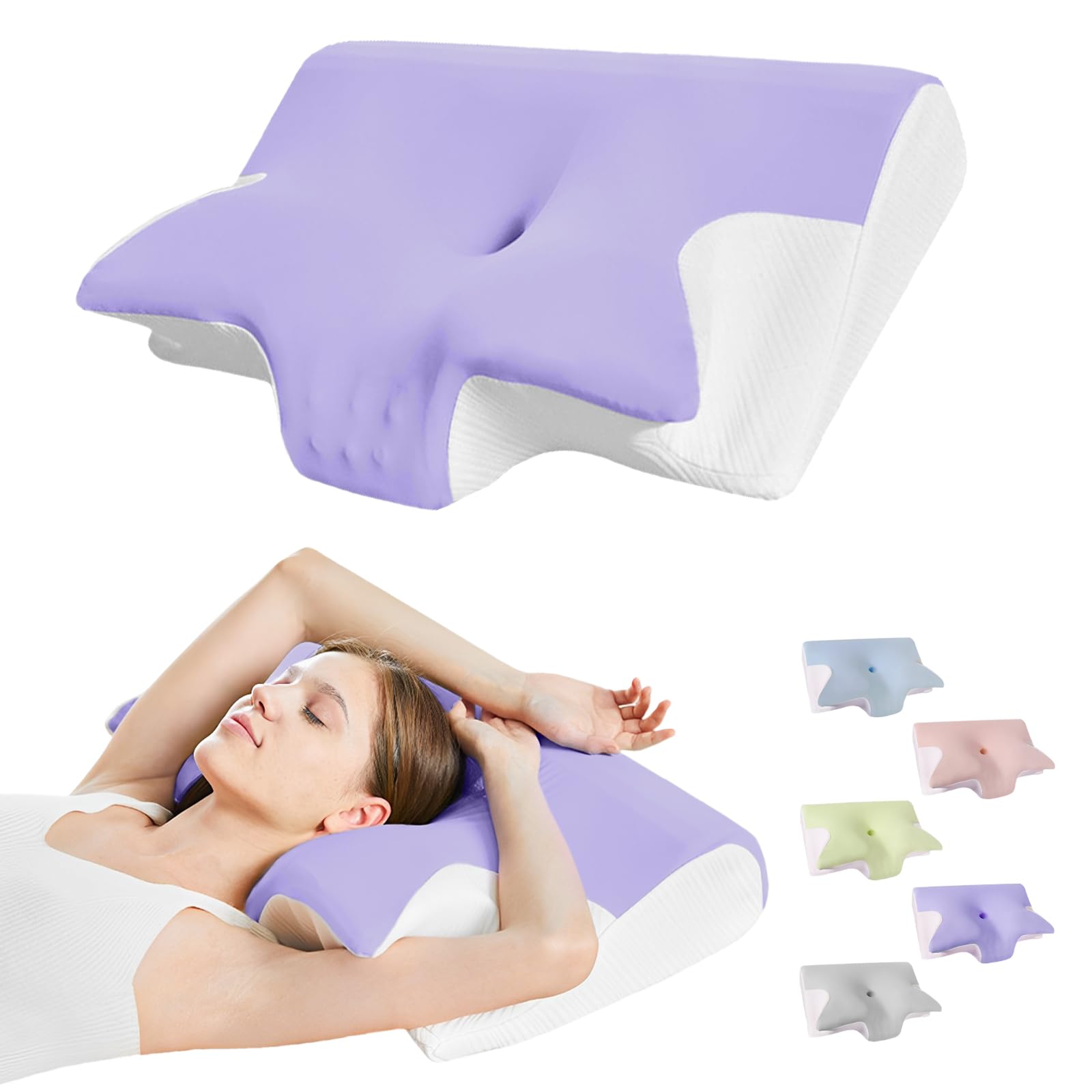 Amazon.com: Good Haus Ornatera Pillow, Restrelief Premium