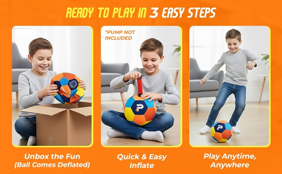 Miniatura 6 de Balón de fútbol de entrenamiento para interiores, tamaño 4