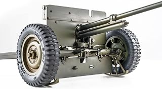 Fms Rochobby M3 Anti-Tank Gun for 1/12 1941MB Vehicle with Hook