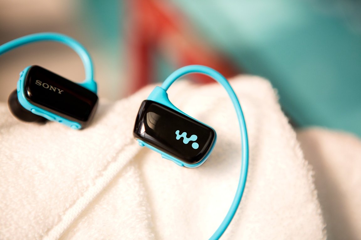 Sony NWZ-W273 Water Resistant Flash MP3 Player (4GB) - Blue