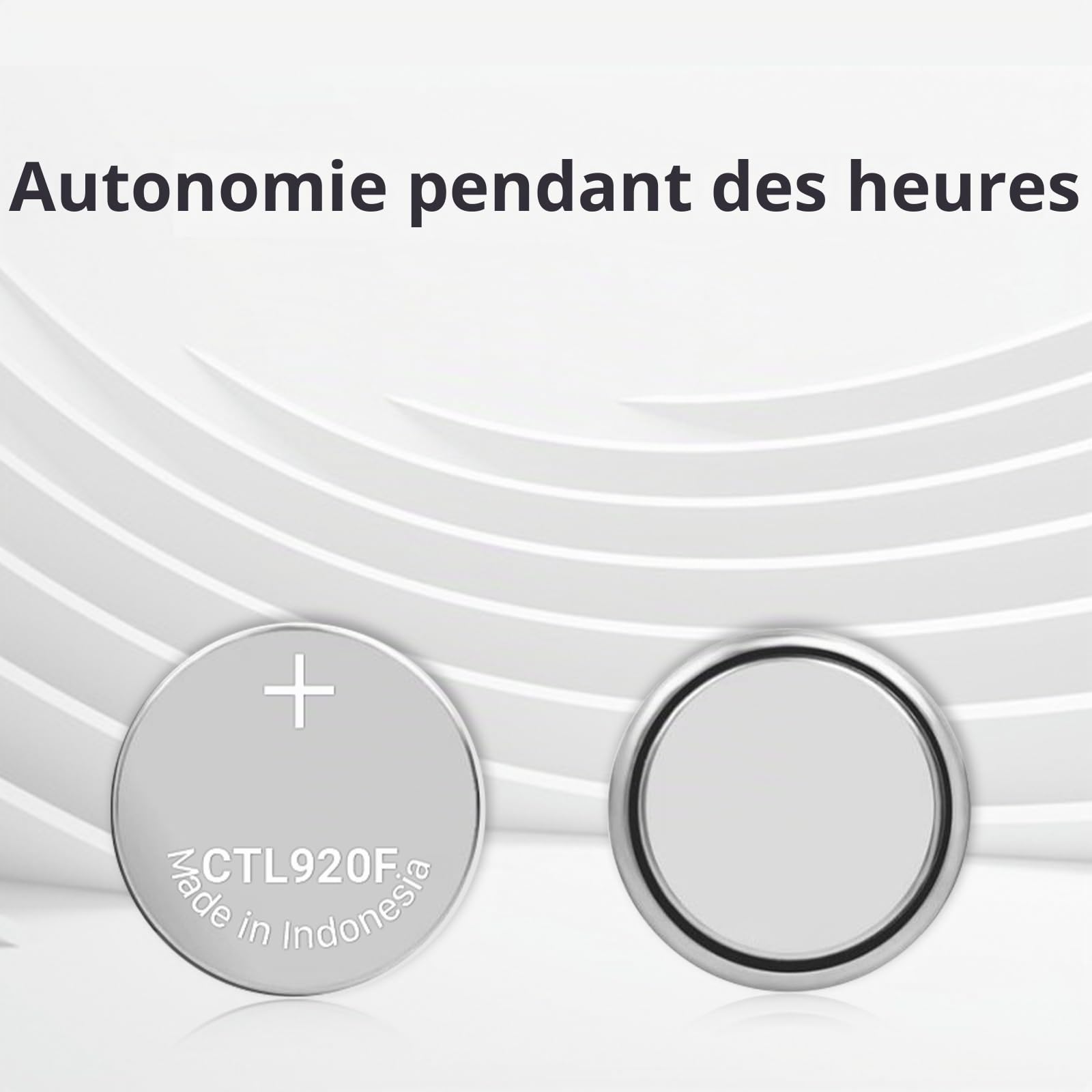 CTL920F Batterie solaire de rechange compatible avec Panasonic CTL920F Batterie solaire de montre Casio