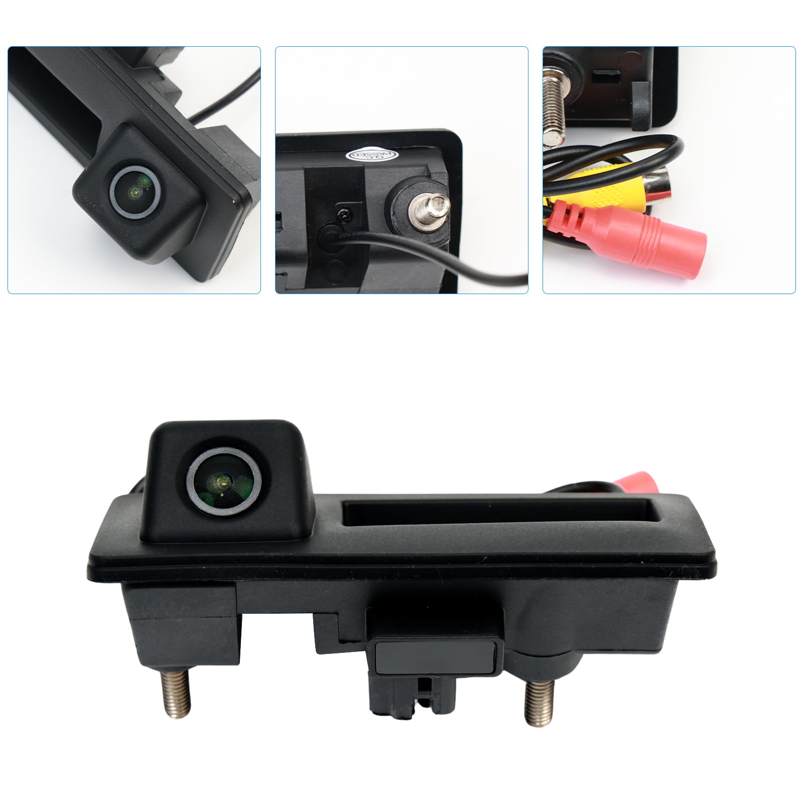 Widok z tyłu samochodu z Push Button Reverse Camera do Golf Variant S-a-n T-g-n T-u-n T-u-g Yeti Alhambra kamera cofania 5K0980551 5N0827566A 5N0827566J