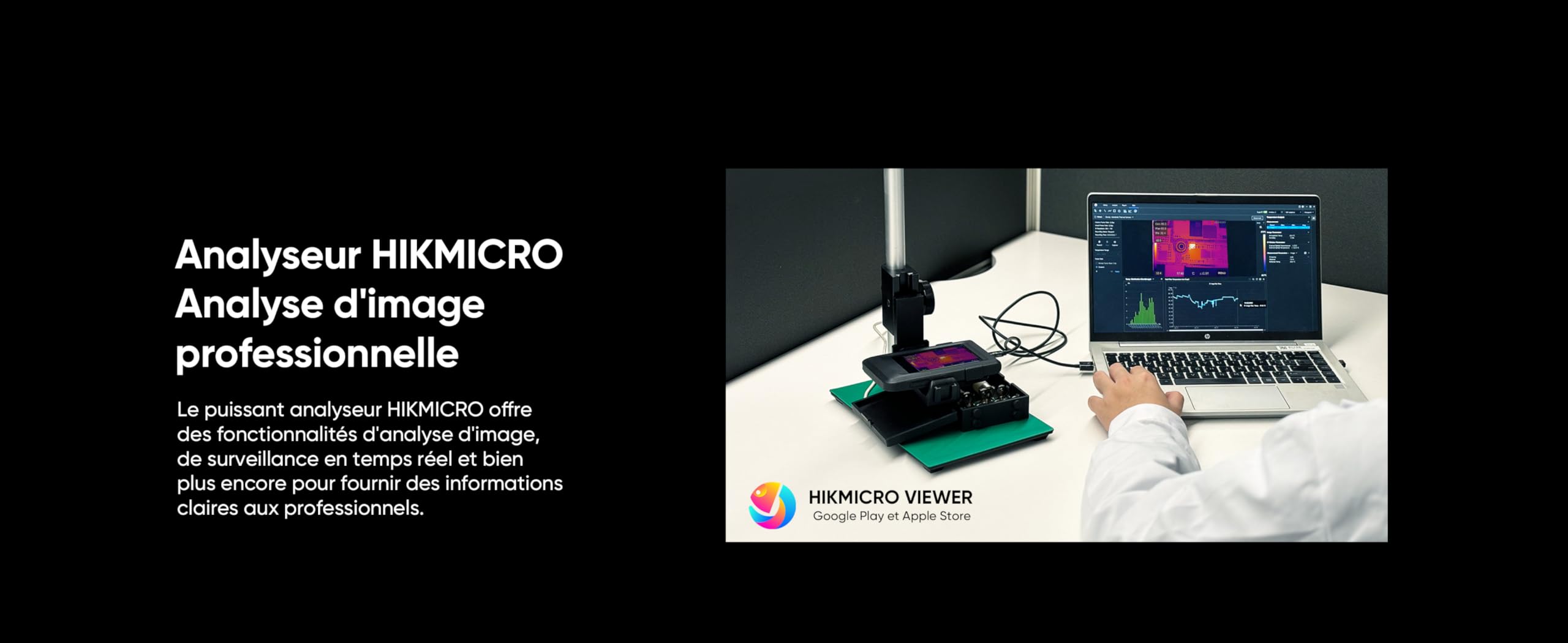 HIKMICRO Pocket2 Caméra Thermique 256 x 192 (49152) Pixels avec Optique de 8MP,Mode Fusion 25 Hz, Wi-FI, écran Tactile 3.5", IP54, -20°C~400°C