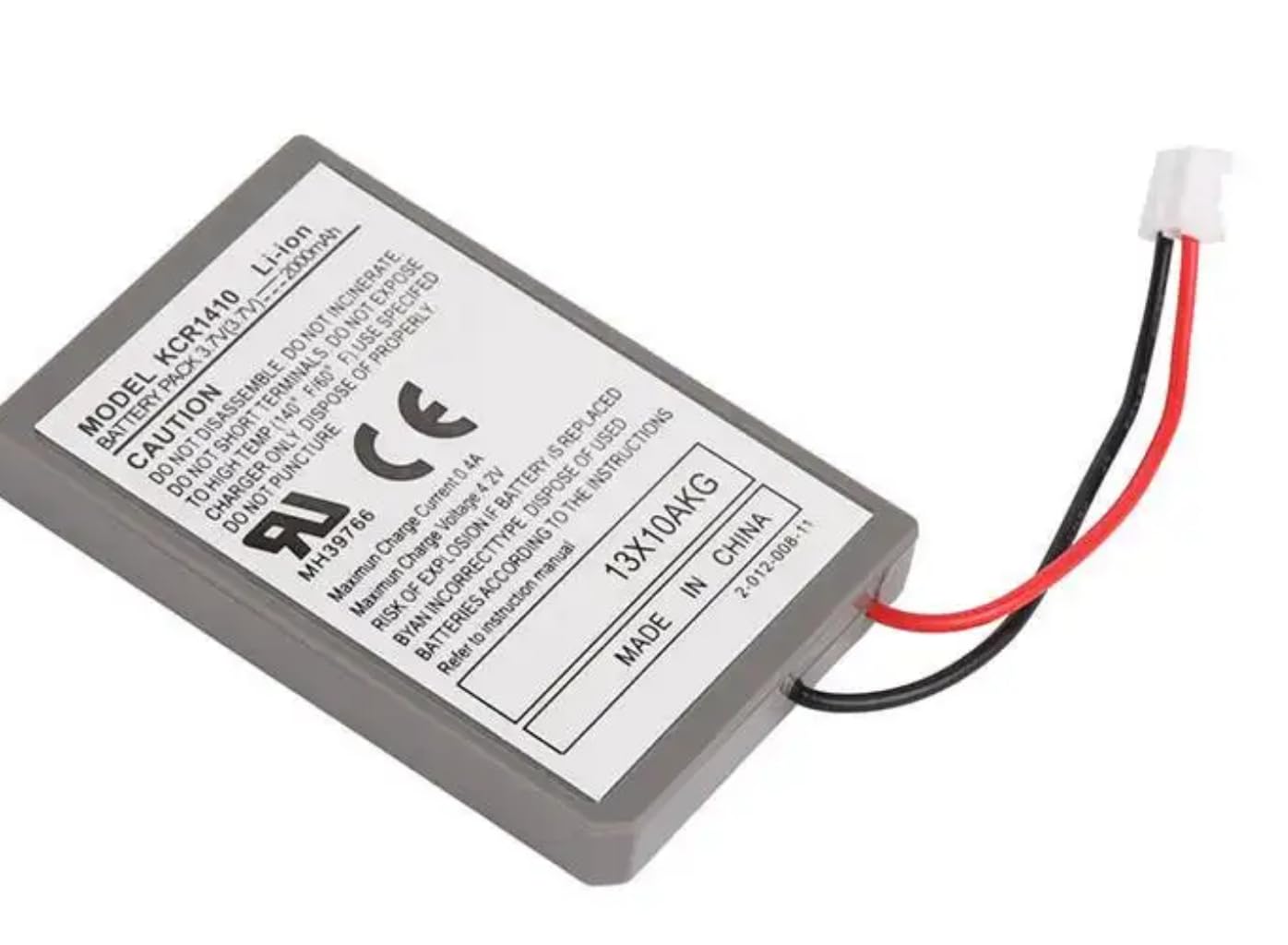 1000 mAh Battery for PS4 Controller - Easy Replacement of Playstation 4 Pro Slim Batteries - High Performance Li-ion Battery Playstation Battery