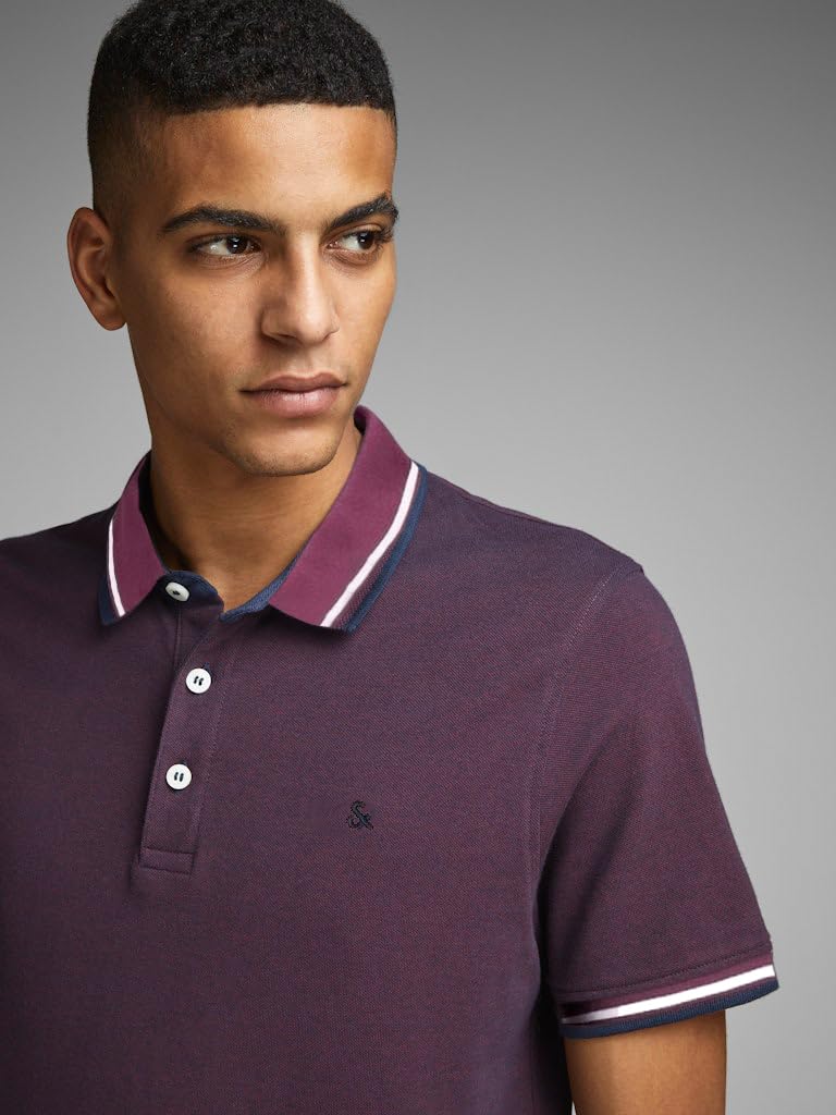Jack & Jones Herren JJPAULOS Polo SS MP – Bild 8