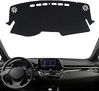 Vista 29 de KEYOOG Cubierta de Tablero Alfombrilla de Salpicadero Compatible con to-yota 4Runner 2009-2003 (para Conducción a la Izquierda), Alfombrilla