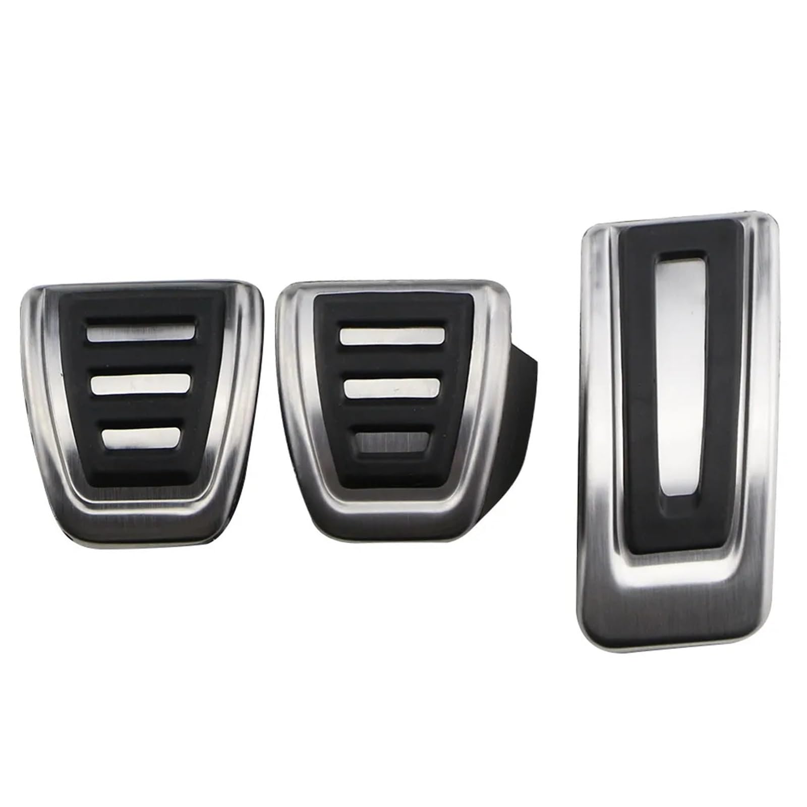 Auto-Pedale-Abdeckung Für VW UP E-UP Für Skoda Für Citigo Für SEAT Für Mii 2011~2022 Gas Accelerator Bremse Edelstahl Pedal Pads AT MT Auto Fuß Pedale Auto-Anti-Rutsch-Fußpedal(3 pcs) Auto & Motorrad