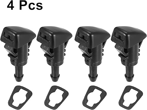 Miniatura 4 de X AUTOHAUX 4 unids coche frente parabrisas arandelas boquillas para Dodge Charger Journey Avenger Magnum Durango para Jeep Compass 5116079AA