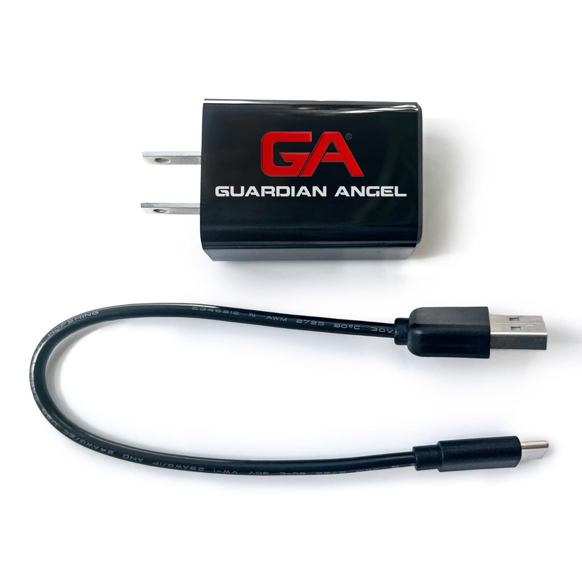 Guardian Angel Faster Charger with USB Type C Charging Cable – for Charging Devices & More