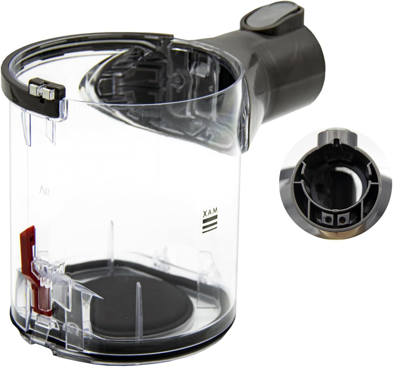 Dust Bin Replacement for Dyson V6 DC58 DC59 DC62 DC74 Vacuum Cleaner, Canister Bin for Dyson No.965660-01
