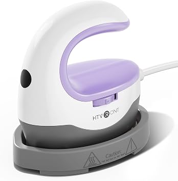 HTVRONT Heat Press Mini Heat Press Machine, Mini Iron for Crafts