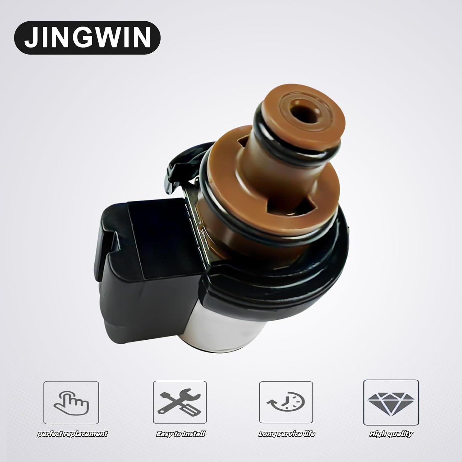 31825AA050 Transmission Torque Converter Lock-Up Solenoid 12-13 ohm (Brown) for Subaru Legacy Outback Impreza Forester Crosstrek Fits for Lineartronic CVT TR580 TR690 31825AA051 31706AA030 31706AA031