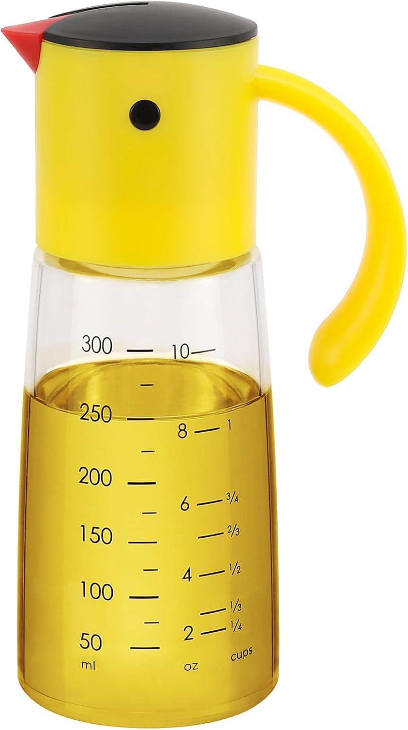 Vucchini Oil & Vinegar Dispenser Bottle 10 oz,Olive Oil