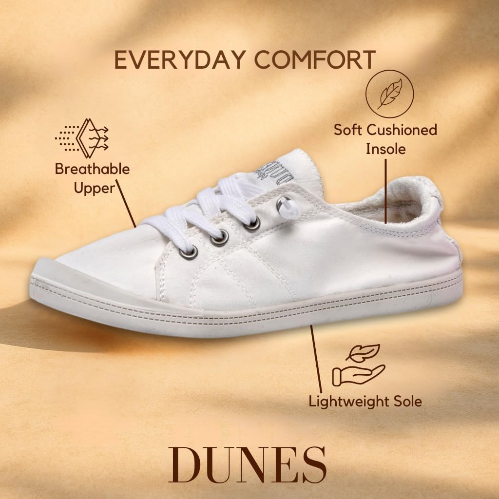 Dunes Sport Women's Reesa Canvas Sneaker - Image 4