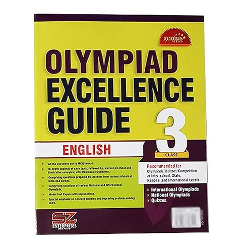 IOM 3 Silver Zone Olympiad Excellence Guide English for Class - 3