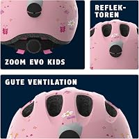 ABUS Smiley 2.0 gyerek kerékpáros sisak - rózsaszín hercegnős - M (50-55 cm) 3