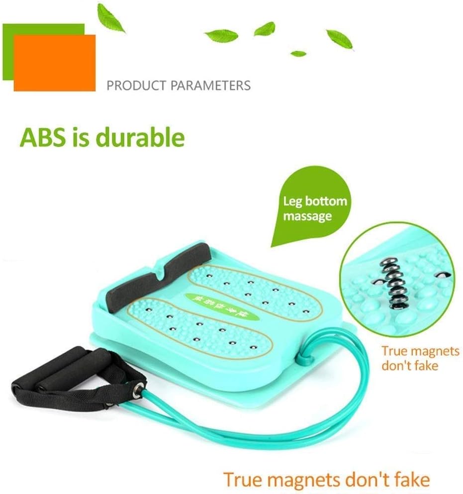 Adjustable Mini Stair Stepper Exercise Equipment Step Machine with Twisting Action Mini Steppers Pedal Easy to Take Cycling Fitness Indoor Homework Exerciser