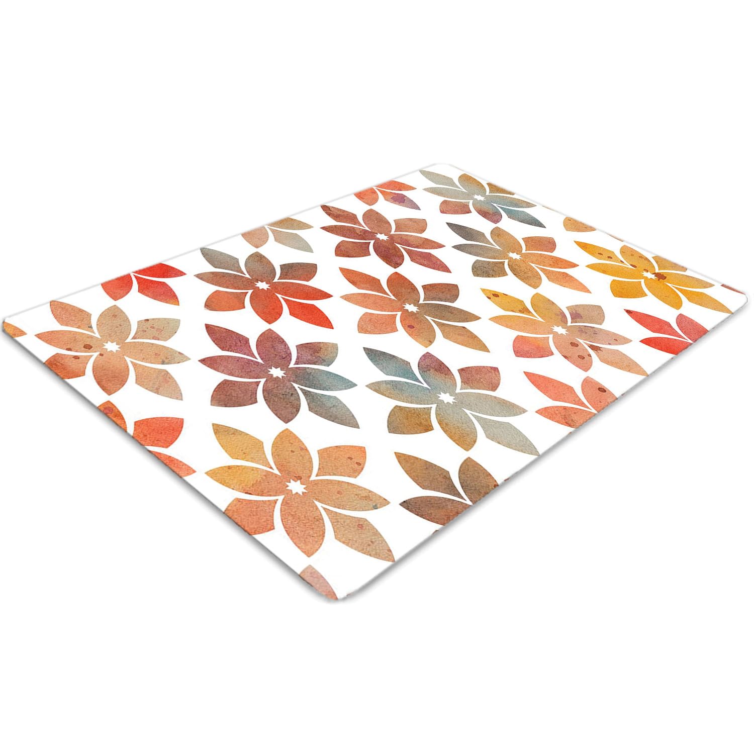 Protège-sol imperméable en PVC 140x100 cm anti-rayures pour bureau et maison