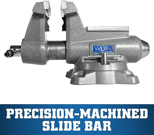 Miniatura 38 de Wilton Mechanics Pro tornillo de banco, ancho de mandíbula de 4-1/2 pulgadas, apertura de mandíbula de 4 pulgadas, garganta de 3-1/2 pulgadas