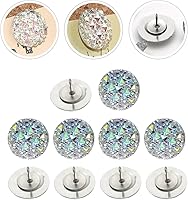Vista 5 de Multi-función Push Pin Rhinestone Thumbtacks Compact Pushpins para suministros de mapa