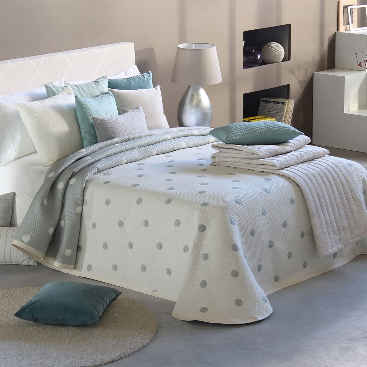 Reig Marti Colcha Capa Culkin - Cama 150 Cm - Color Verde C04