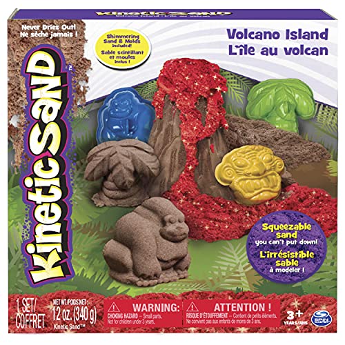 Kinetic Sand Volcano Island Set