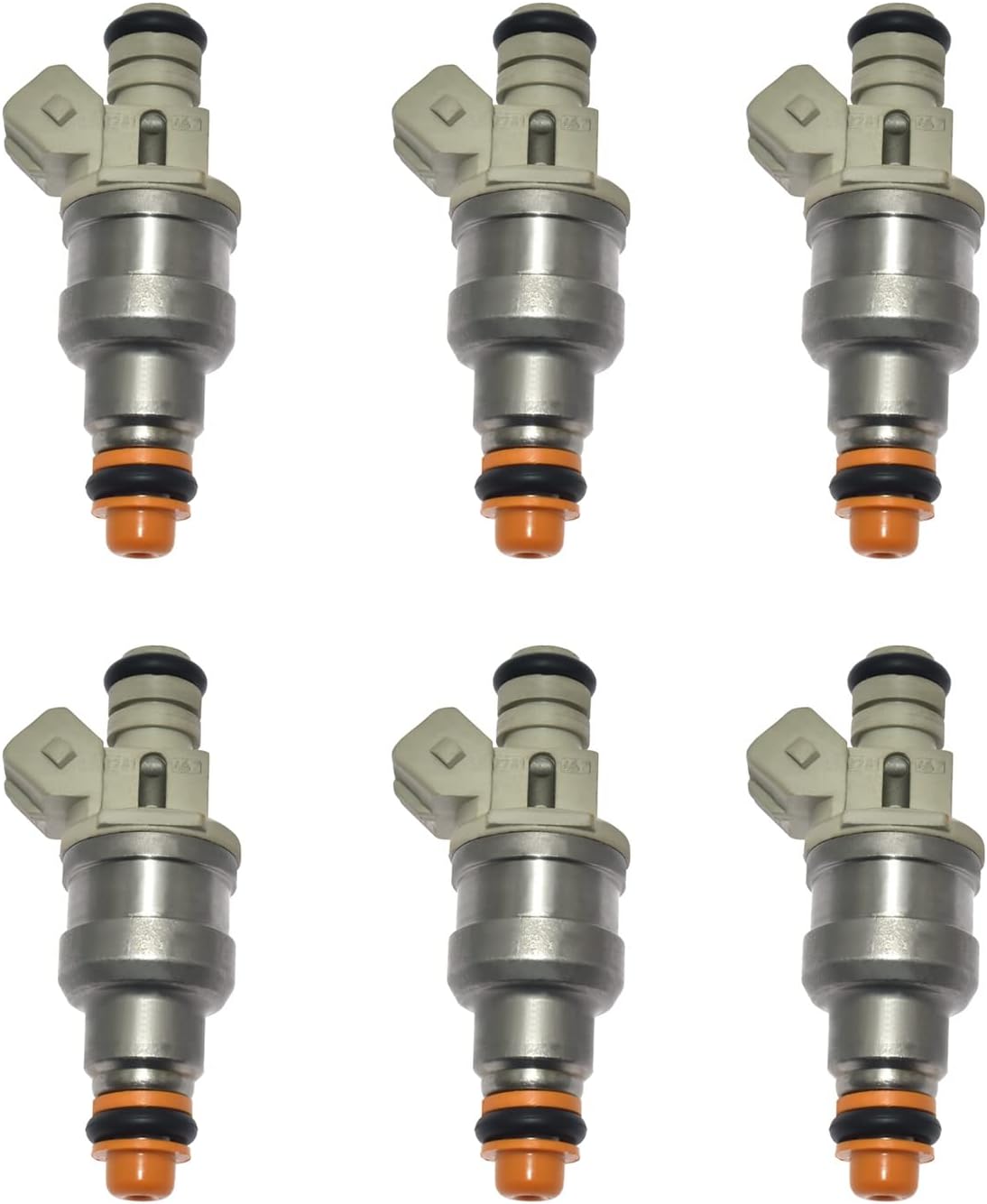 Fuel Injector Set of 6 Compatible with Ford Aerostar Ranger Taurus Windstar 3.0L V6,For Mercury Sable 3.0L V6 Replace Part # F47E-A2E F47E-A2F F03E-A2B F03Z-9F593-A