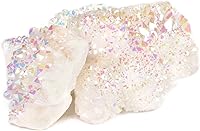 Vista 41 de Piedras de bolsillo curativas de cristal natural pulido, 3.53 oz, colección Rock